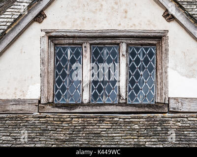 Detail Eines der dachgauben im Garn Markt in Casole d'Elsa in der Nähe von Minehead, Somerset. Stockfoto