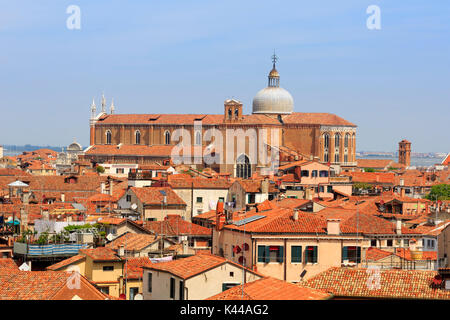 Basilica di San Giovanni e Paolo, Venedig, Italien Stockfoto