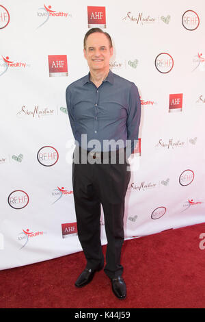 Beverly Hills, Kalifornien, USA. 3. September 2017. Michael Weinstein, Präsident der AIDS Healthcare FOUNDATION (AHF). Credit: Sheri Determan Stockfoto
