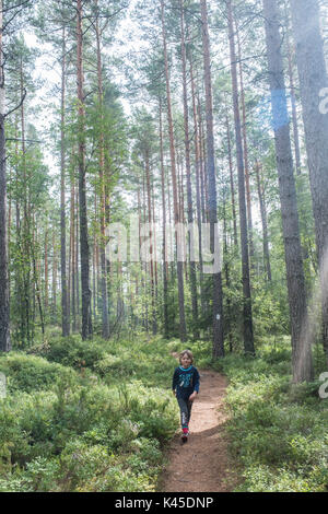 Nationalpark Fin Teijo Südfinnland Teijo Nationalpark ist ein Nationalpark in Südfinnland, Finnland im Perniö Gebiet der Gemeinde Salo.Land Stockfoto