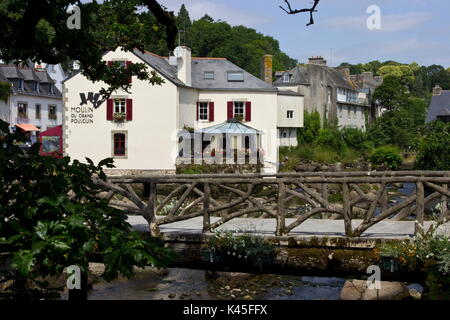 Pont Aven Bretagne Frankreich Stockfoto
