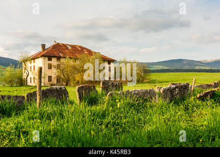 Hochebene von Asiago in der Provinz Vicenza, Venetien, Italien. Stockfoto