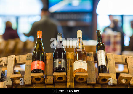 Kanada, Ontario, Niagara on the Lake, Konzelmann Estate Winery, Anbauteile innen Stockfoto