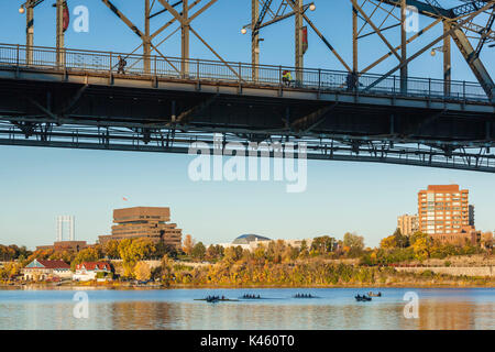 Kanada, Ontario, Ottawa, der Hauptstadt Kanadas, Alexandria Brücke Stockfoto