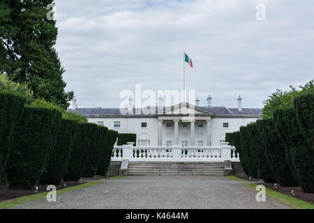 Aras eine Uachtaráin, des irischen Präsidenten im Phoenix Park, Dublin, Irland Stockfoto