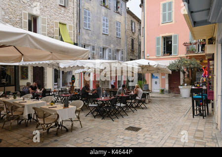 Place du Peyra, Vence, Frankreich Stockfoto