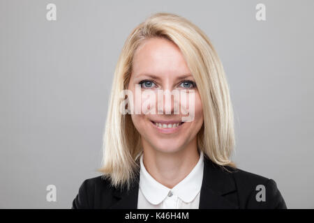 Closeup headshot von jung und glücklich Business Woman Stockfoto