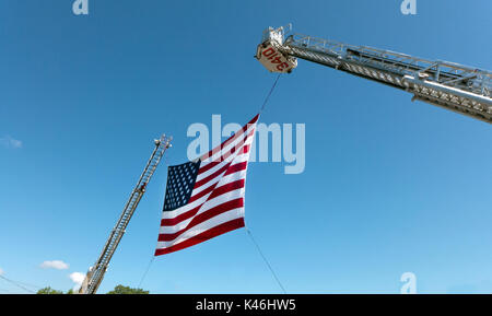 Independence Day Feier in Fairport NY USA. Stockfoto