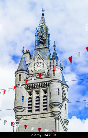 West Tower der neuen Stadthaus auf der Union Street, Aberdeen, Schottland, UK Stockfoto