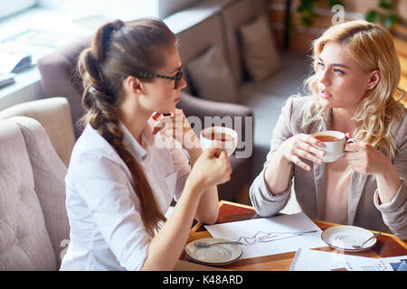 Die kurze Pause von der Arbeit Stockfoto