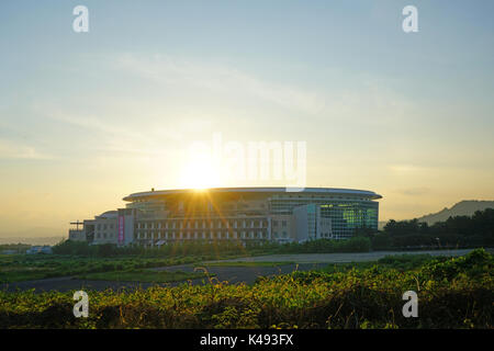 Das International Convention Centre (ICC) Jeju ist in der jungmun Resort in Seogwipo auf der Insel Jeju in Südkorea Stockfoto