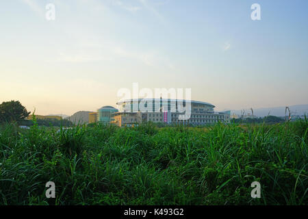 Das International Convention Centre (ICC) Jeju ist in der jungmun Resort in Seogwipo auf der Insel Jeju in Südkorea Stockfoto