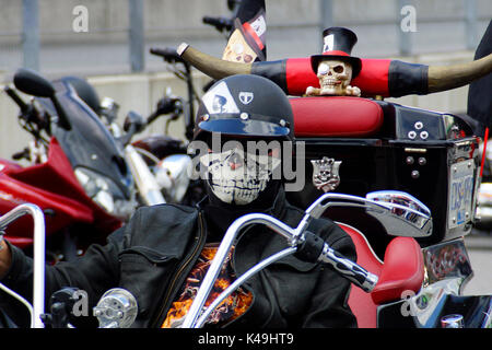 Biker Stockfoto