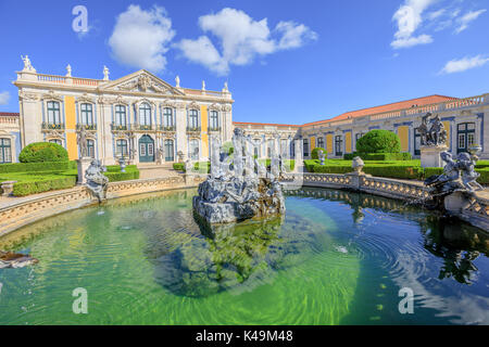 Queluz National Palast von Sintra Stockfoto