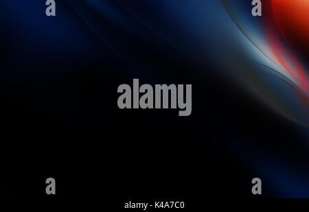 Der dunkle Hintergrund Abstrakt mit bunten Elementen. Stockfoto