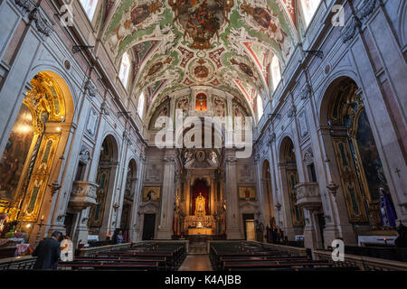 Basílica de Nossa Senhora dos Mártires, Chiado, Lissabon, Portugal Stockfoto