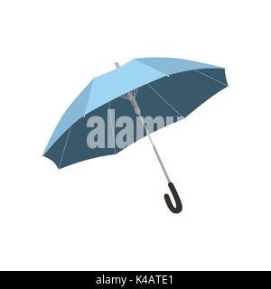 Im blauen Dach isoliert. Vector Illustration Stock Vektor