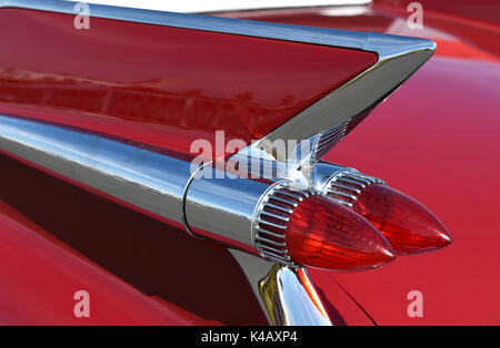 Cadillac hinten Fin Stockfoto