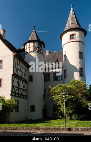 Lohr am Main offiziell Lohr amain ist EINE Stadt im Main, Spessart Bezirk in Unterfranken in Bayern, Deutschland Stockfoto
