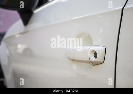 Luxus-PKW-Tür Stockfoto