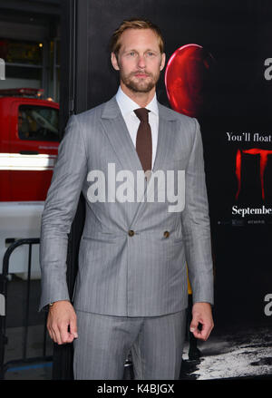 Los Angeles, USA. 05 Sep, 2017. Alexander Skarsgard 034 Ankunft auf dem ES Sie schweben Auch werde Premiere auf der TCL Chinese Theatre in Los Angeles. September 5, 2017. Credit: Tsuni/USA/Alamy leben Nachrichten Stockfoto