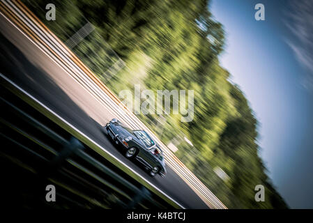 Porsche 901 - Classic Car Racing Stockfoto