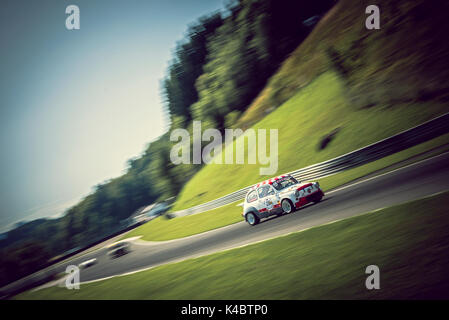 Fiat Abarth TC 1000 - Classic Car Racing Stockfoto