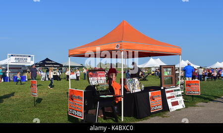 Lincoln, Illinois - USA - 25. August 2017: Balloon Festival 2017 Stockfoto