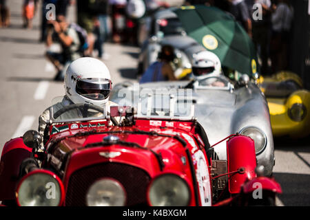 "Sounds der Geschwindigkeit "Classic Car Event, Salzburgring, Österreich Stockfoto