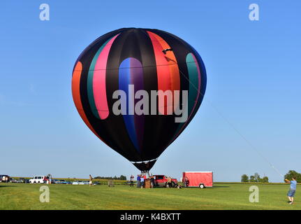 Lincoln, Illinois - USA - 25. August 2017: Lincoln Ballon 2017 Stockfoto