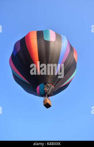 Lincoln, Illinois - USA - 25. August 2017: Lincoln Balloon Fiesta Stockfoto