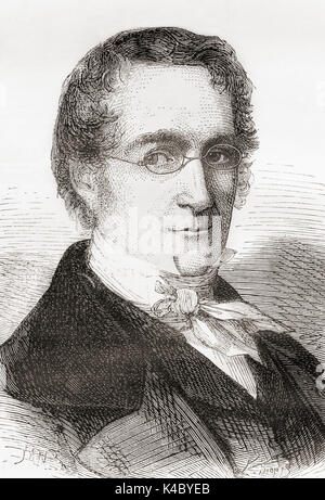 Joseph Louis Gay-Lussac Joseph Louis Gay-Lussac aka, 1778 - 1850. Französischer Chemiker und Physiker. Von Les merveilles de la Science, veröffentlicht 1870. Stockfoto