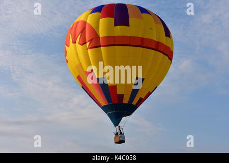 Lincoln, Illinois - USA - 25. August 2017: Lincoln Balloon Fiesta 2017 Stockfoto