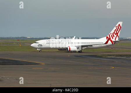 Flugzeuge von Qantas Stockfoto