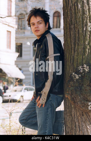 JAMIE CULLUM britischer Sänger und Musiker in Stockholm für Konzert 2004 Stockfoto