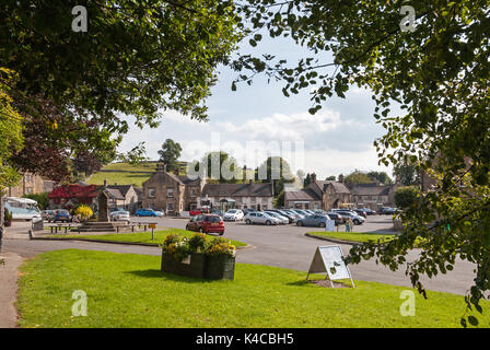 The village in The Derbyshire Peak District, England, Großbritannien Stockfoto