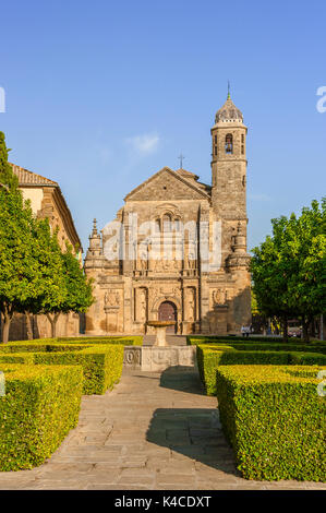 Kapelle San Salvador, Stadt Ubeda, Zona Monumental, Unesco-Weltkulturerbe, Provinz Jaen, Andalusien, Spanien Stockfoto