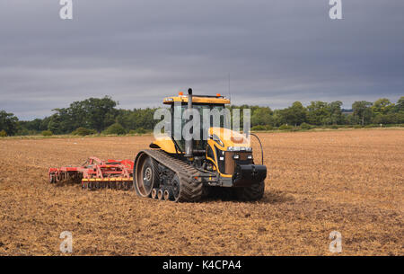 CAT Challenger Traktor Stockfoto