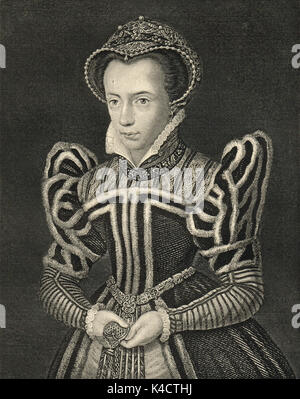 Queen Mary I, AKA Bloody Mary, OB 1558 Stockfoto