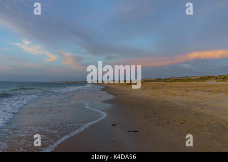 Sunset beach Stockfoto