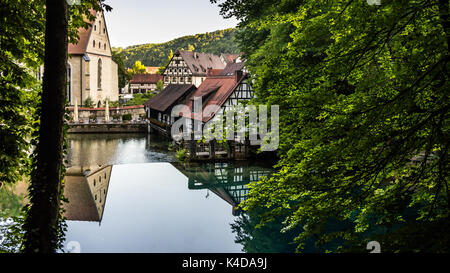 Blautopf Blaubeuren Stockfoto