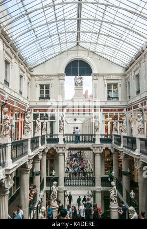 Die Passage Pommeraye Shopping-Mall, Nantes, Pays De La Loire, Frankreich Stockfoto