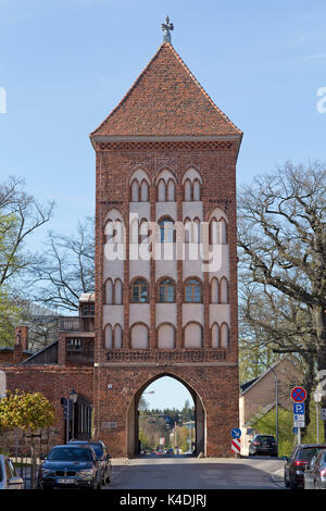Groeper Tor, Wittstock/Dosse, Brandenburg, Deutschland Stockfoto