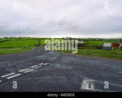 Sommer Landschaft Morgen, Nordirland Stockfoto