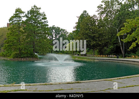 Die Cleveland kulturellen Gärten sind ein Teil des größeren Rockfeller Park in Cleveland, Ohio, USA. Die kulturelle Gärten ist Gastgeber für eine Welt Tag. Stockfoto