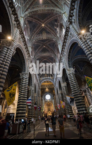 In Siena Catedral, Siena Toskana Italien Europa EU Stockfoto