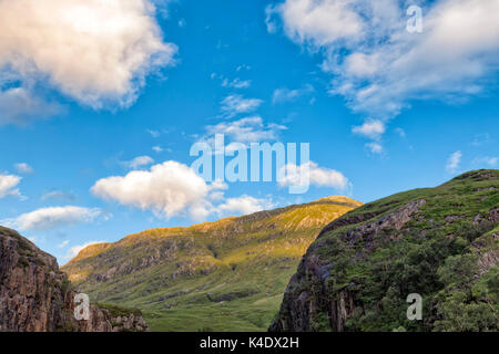 Buachaille Etive beag in der Nähe der Treffen der drei Gewässer in Glencoe, Schottland. Stockfoto