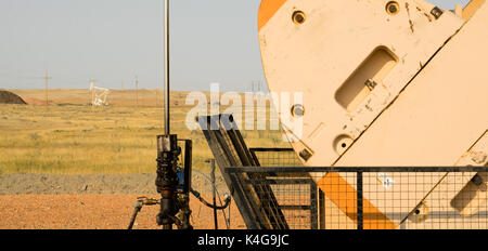 Ein pumpender Gerät in der Produktion eingesetzt Stockfoto