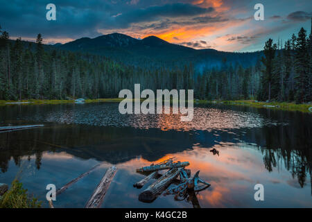 Der pecos Wilderness ist eine geschützte Wildnis im Santa Fe National Forest und Carson National Forest. Stockfoto