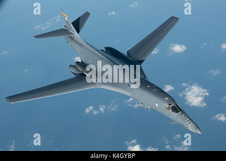 B-1 B Lancer Tanken Stockfoto